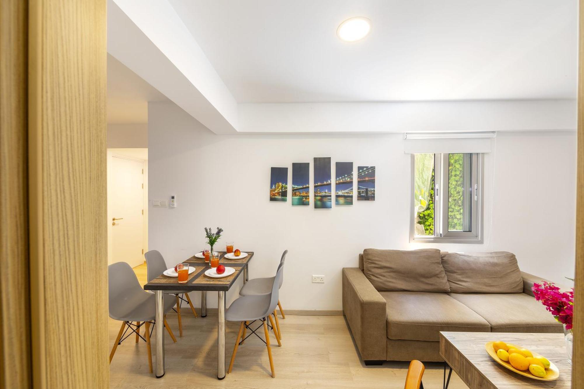 C-Premium Apts 100M From Beach And City Centre Lárnaca Exterior foto