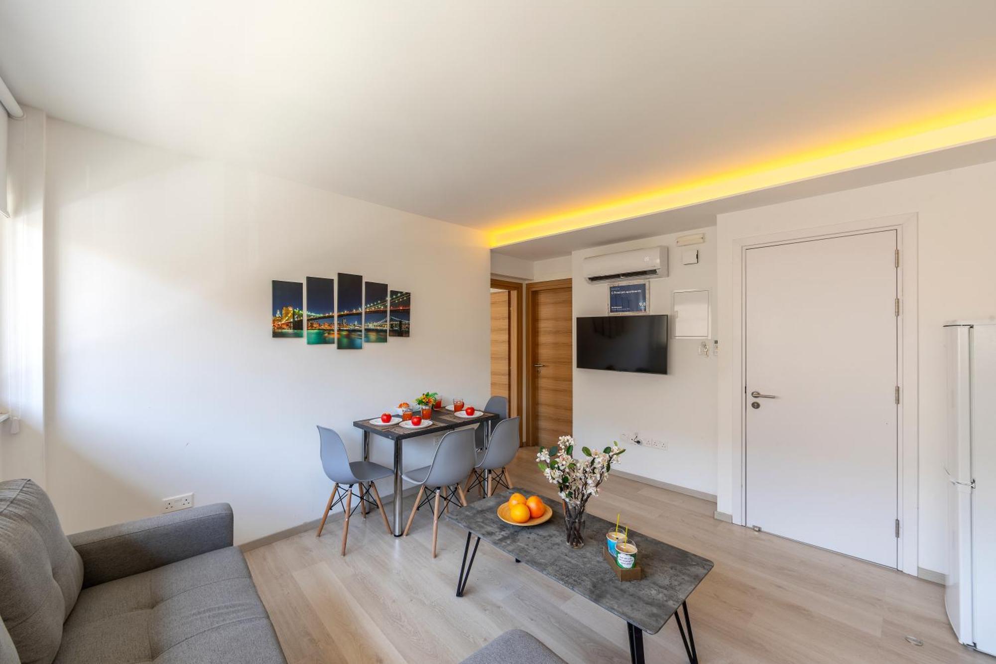 C-Premium Apts 100M From Beach And City Centre Lárnaca Exterior foto
