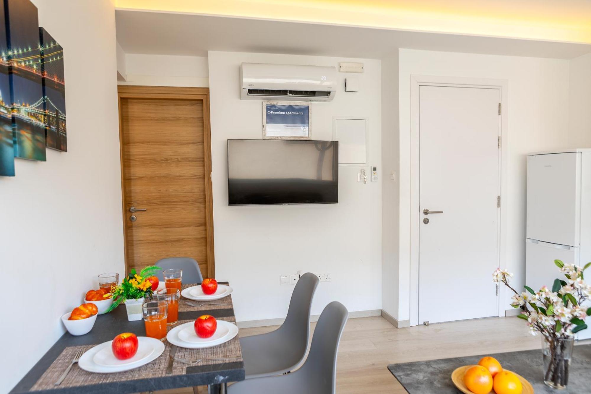 C-Premium Apts 100M From Beach And City Centre Lárnaca Exterior foto